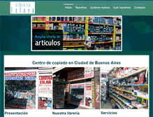Tablet Screenshot of eslavalibreria.com